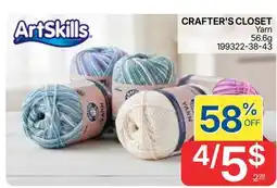 Rossy CRAFTER'S CLOSET Yarn offer