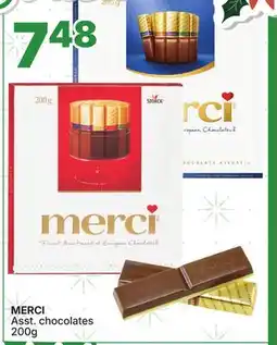 Rossy MERCI Asst. chocolates offer