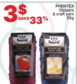 Rossy PHENTEX Slippers & craft yarn offer