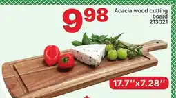 Rossy Acacia wood cutting board offer