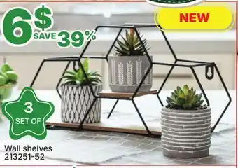 Rossy Wall shelves offer