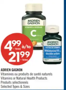 Pharmaprix ADRIEN GAGNON Vitamins or Natural Health Products offer