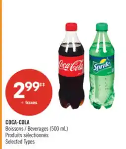 Pharmaprix COCA-COLA Beverages (500 mL) offer