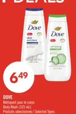 Pharmaprix DOVE Body Wash offer
