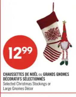 Pharmaprix Selected Christmas Stockings or Large Gnomes Décor offer