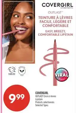 Pharmaprix COVERGIRL OUTLAST Lipstain offer