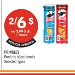 Pharmaprix PRINGLES offer