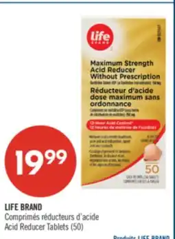 Pharmaprix LIFE BRAND Acid Reducer Tablets offer