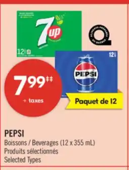 Pharmaprix PEPSI offer
