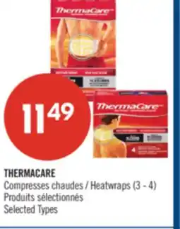 Pharmaprix THERMACARE Heatwraps (3 - 4) offer