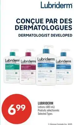 Pharmaprix LUBRIDERM Lotions offer