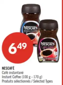 Pharmaprix NESCAFÉ Instant Coffee offer