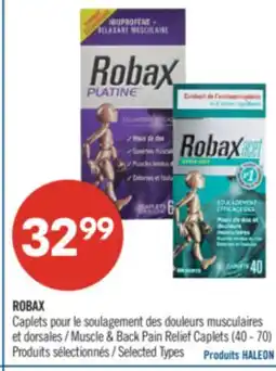 Pharmaprix ROBAX Muscle & Back Pain Relief Caplets offer
