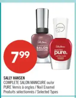 Pharmaprix SALLY HANSEN COMPLETE SALON MANICURE or Nail Enamel offer