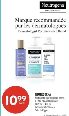 Pharmaprix NEUTROGENA Facial Cleansers offer