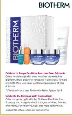 Pharmaprix Biotherm Pro-Retinol 5-Piece Skin Care Set offer