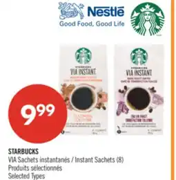 Pharmaprix STARBUCKS Instant Sachets offer