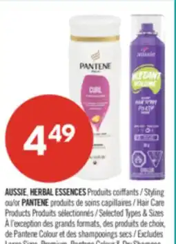 Pharmaprix AUSSIE, HERBAL ESSENCES Styling or PANTENE Hair Care Products offer