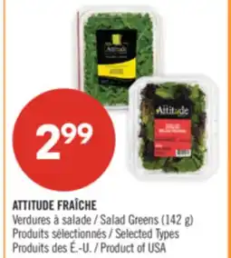 Pharmaprix ATTITUDE Salad Greens (142 g) offer