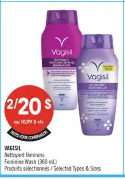 Pharmaprix VAGISIL Feminine Wash offer