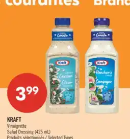 Pharmaprix KRAFT Vinaigrette Salad Dressing offer