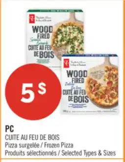 Pharmaprix PC CUITE AU FEU DE BOIS Pizza surgelée offer