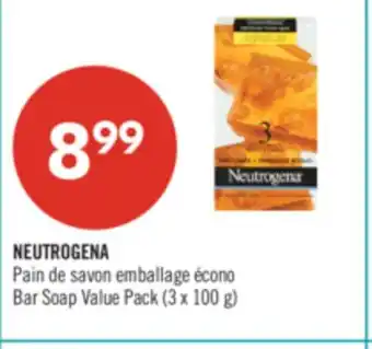 Pharmaprix NEUTROGENA Bar Soap Value Pack offer