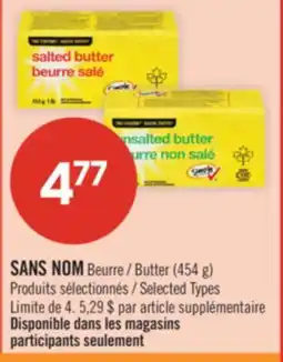 Pharmaprix NO NAME Butter (454 g) offer