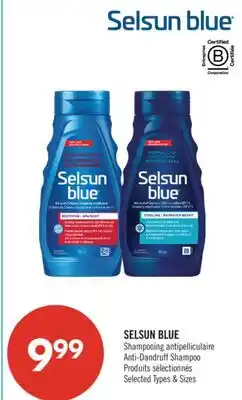 Pharmaprix SELSUN BLUE Shampooing antipelliculaire Anti-Dandruff Shampoo offer
