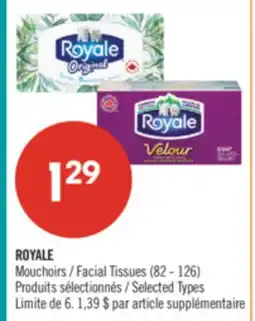 Pharmaprix ROYALE Facial Tissues offer