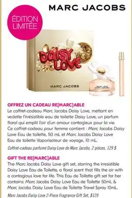 Pharmaprix Marc Jacobs Daisy Love 2-Piece Fragrance Gift Set offer