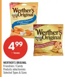 Pharmaprix WERTHER'S ORIGINAL Candy offer