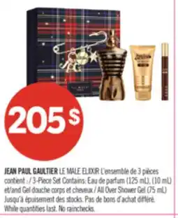 Pharmaprix JEAN PAUL GAULTIER LE MALE ELIIXIR L'ensemble de 3pièces offer