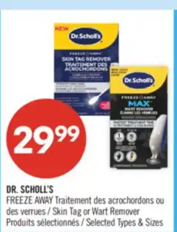 Pharmaprix DR. SCHOLL'S FREEZE AWAY Skin Tag or Wart Remover offer