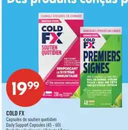 Pharmaprix COLD FX Daily Support Capsules offer