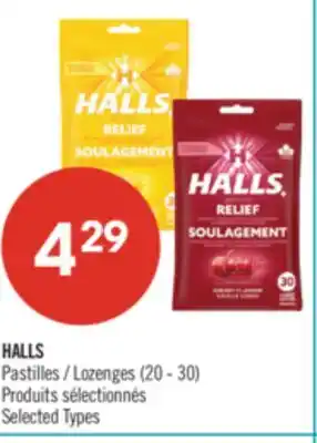 Pharmaprix HALLS Lozenges (20 - 30) offer