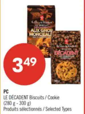 Pharmaprix PC Cookie offer