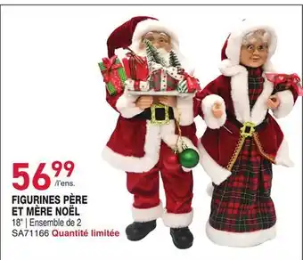 Matério FIGURINES PÈRE ET MÈRE NOËL offer