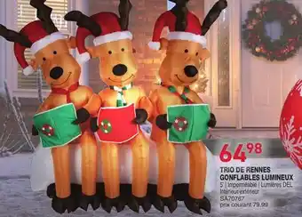 Matério TRIO DE RENNES GONFLABLES LUMINEUX offer