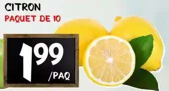 Marche Salaberry CITRON offer