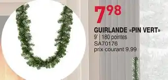 Matério GUIRLANDE PIN VERT offer