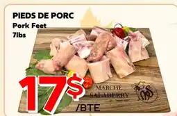 Marche Salaberry PIEDS DE PORC offer