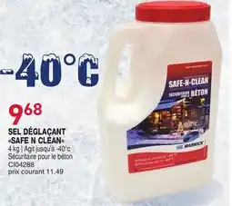 Matério SEL DÉGLAÇANT SAFE N CLEAN offer