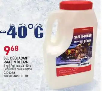 Matério SEL DÉGLAÇANT SAFE N CLEAN offer