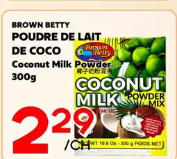Marche Salaberry BROWN BETTY POUDRE DE LAIT DE COCO offer