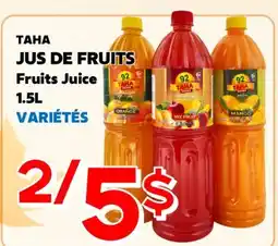 Marche Salaberry TAHA JUS DE FRUITS offer