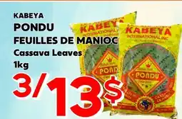 Marche Salaberry KABEYA PONDU FEUILLES DE MANIOC offer