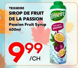 Marche Salaberry TEISSEIRE SIROP DE FRUIT DE LA PASSION offer