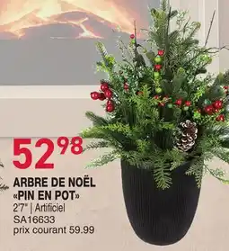 Matério ARBRE DE NOËL PIN EN POT offer