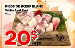 Marche Salaberry PIEDS DE BOEUF BLANC offer